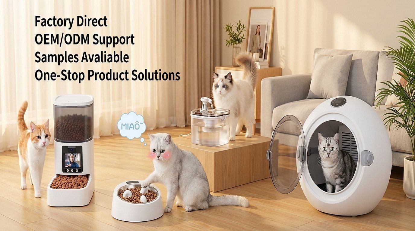 Smart Pet Feeders & Water Fountains