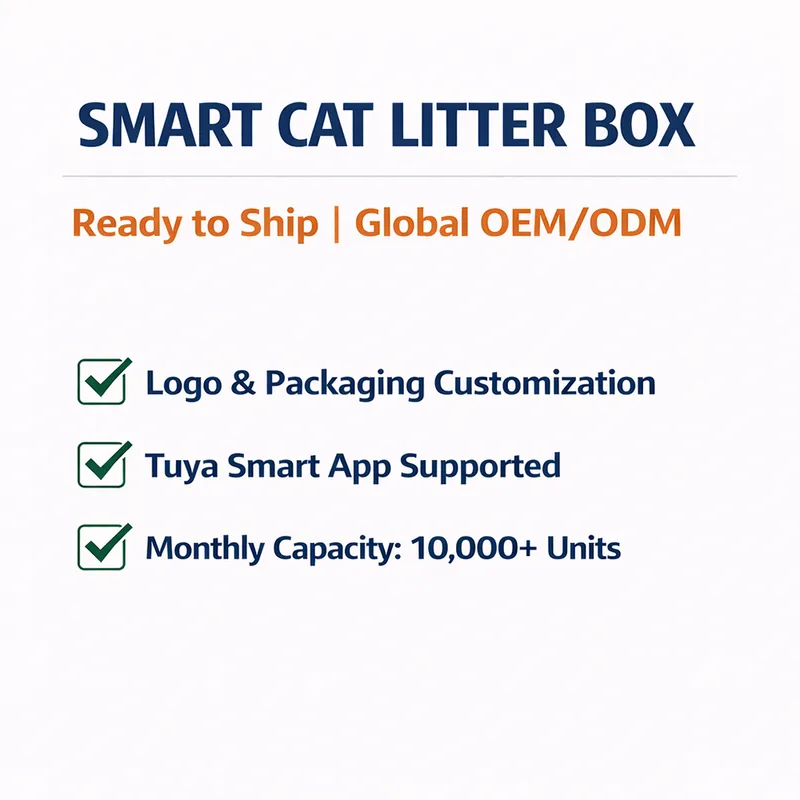 Open-Top Self Cleaning Smart Cat Litter Box APP Control Dual Safety Sensors 70L - detail