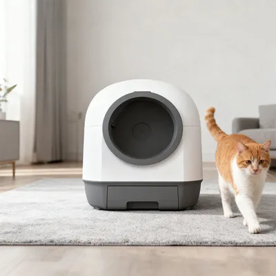 New Automatic Cat Litter Box APP Control Odor Removal Smart Cat Toilet Self Cleaning