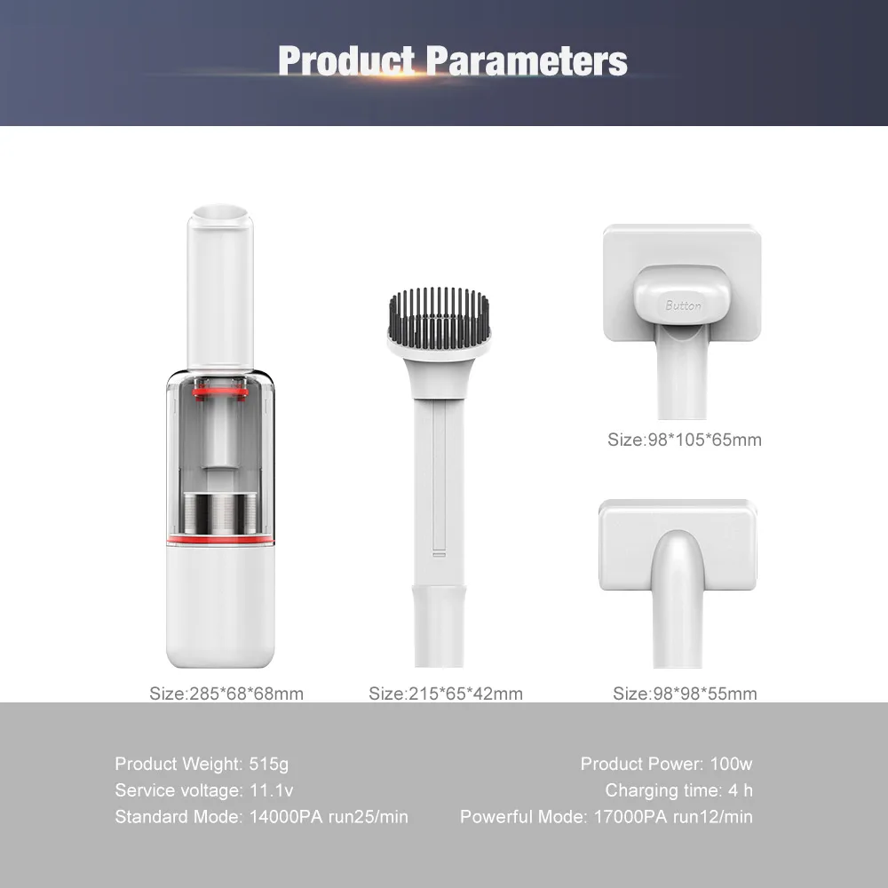Rechargeable Cordless Pet Hair Grooming Vacuum Slicker Brush BLDC for Dog Cat - detail