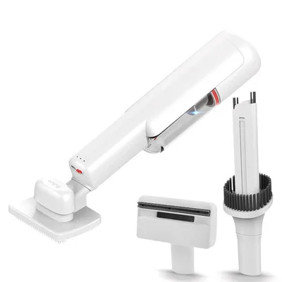 Rechargeable Cordless Pet Hair Grooming Vacuum Slicker Brush BLDC for Dog Cat