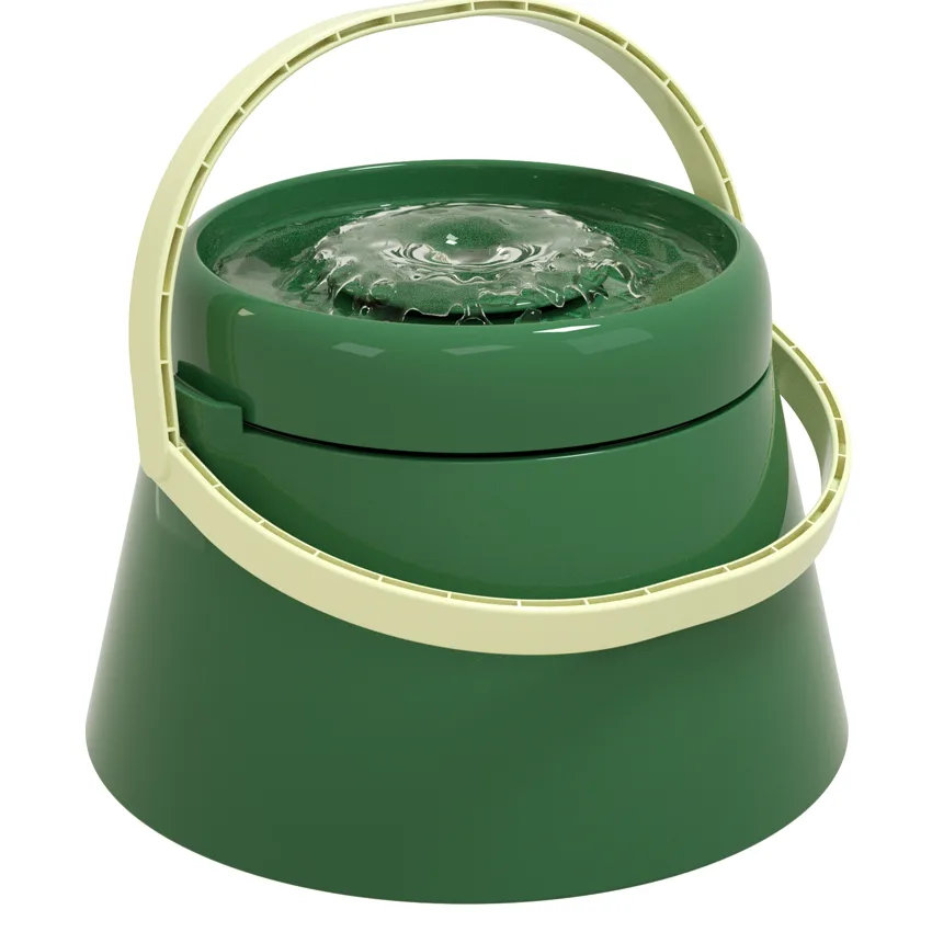 Stainless Steel Cat Water Fountain Automatic Pet Water Dispenser with Bowl - detail