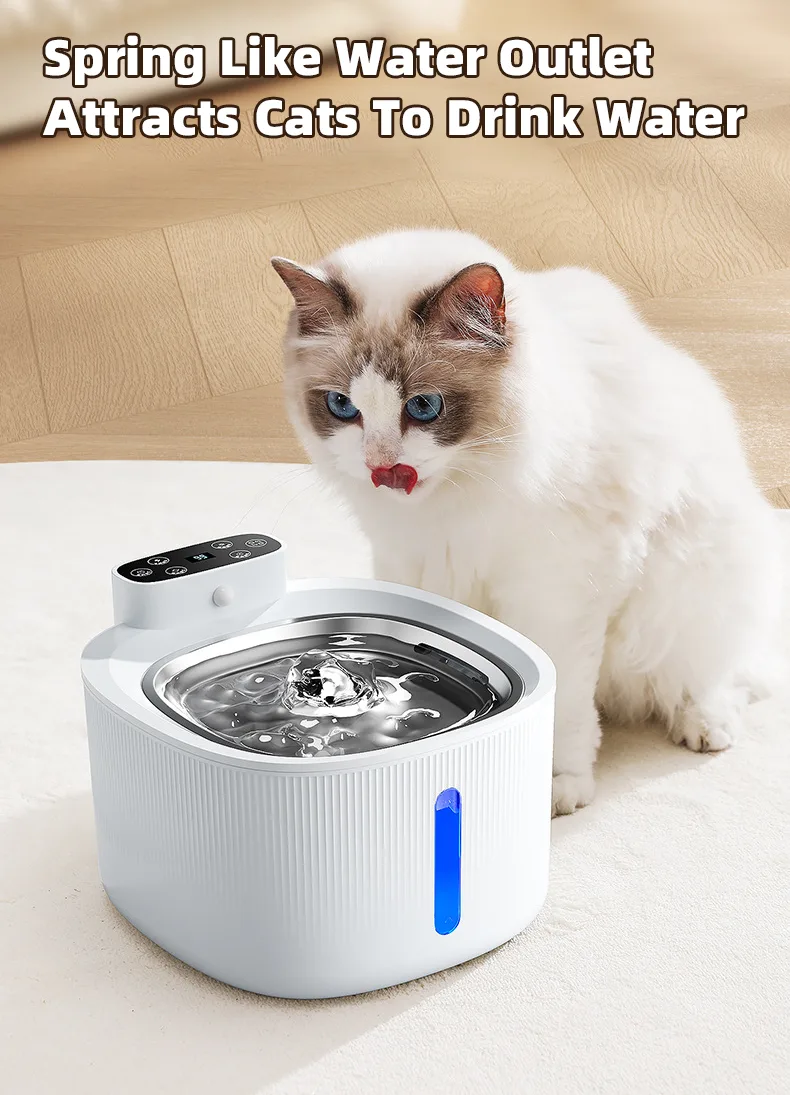 Large Capacity Smart Pet Drinking Fountain Automatic Cat Water Dispenser - detail