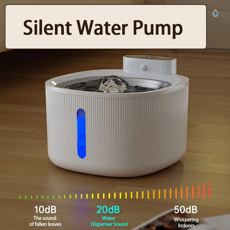 Large Capacity Smart Pet Drinking Fountain Automatic Cat Water Dispenser