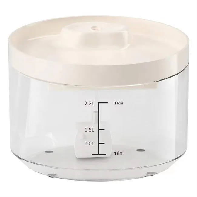 2.2L Pet Water Fountain Ultra-Quiet Automatic Carbon Filter Fresh Faucet - detail