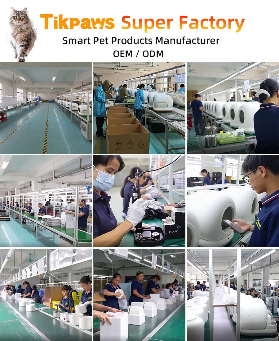 OEM Private Label Smart Pet Feeder 6L with Camera Remote Control Cat Dog - detail