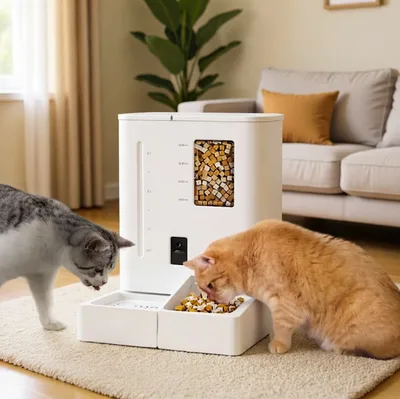 WiFi APP Control Automatic Smart Pet Feeder Food Dispenser with Camera