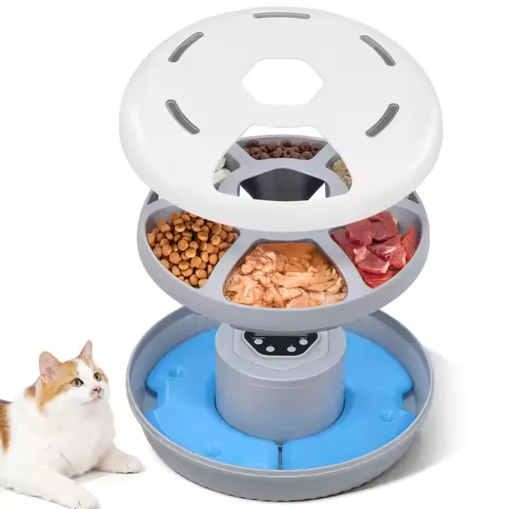 Smart Automatic Wet Pet Feeder with Timer Fresh Keeping for Cats and Dogs - detail
