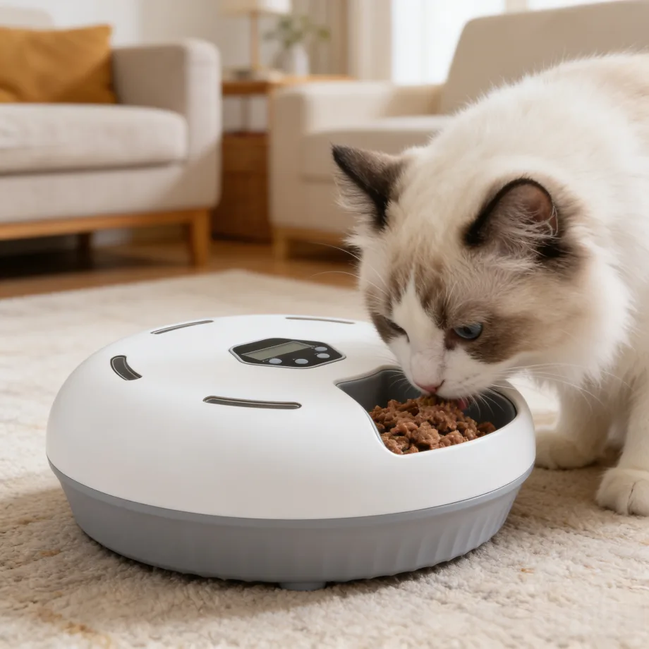 Smart Automatic Wet Pet Feeder with Timer Fresh Keeping for Cats and Dogs