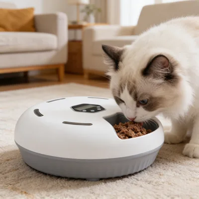 Smart Automatic Wet Pet Feeder with Timer Fresh Keeping for Cats and Dogs