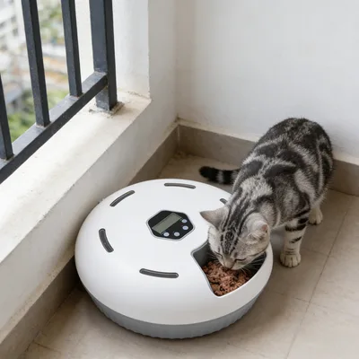 Smart Automatic Wet Pet Feeder with Timer Fresh Keeping for Cats and Dogs