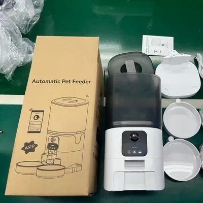 6L Smart Pet Feeder APP Control Timed Portion Automatic Cat Dog Food Dispenser