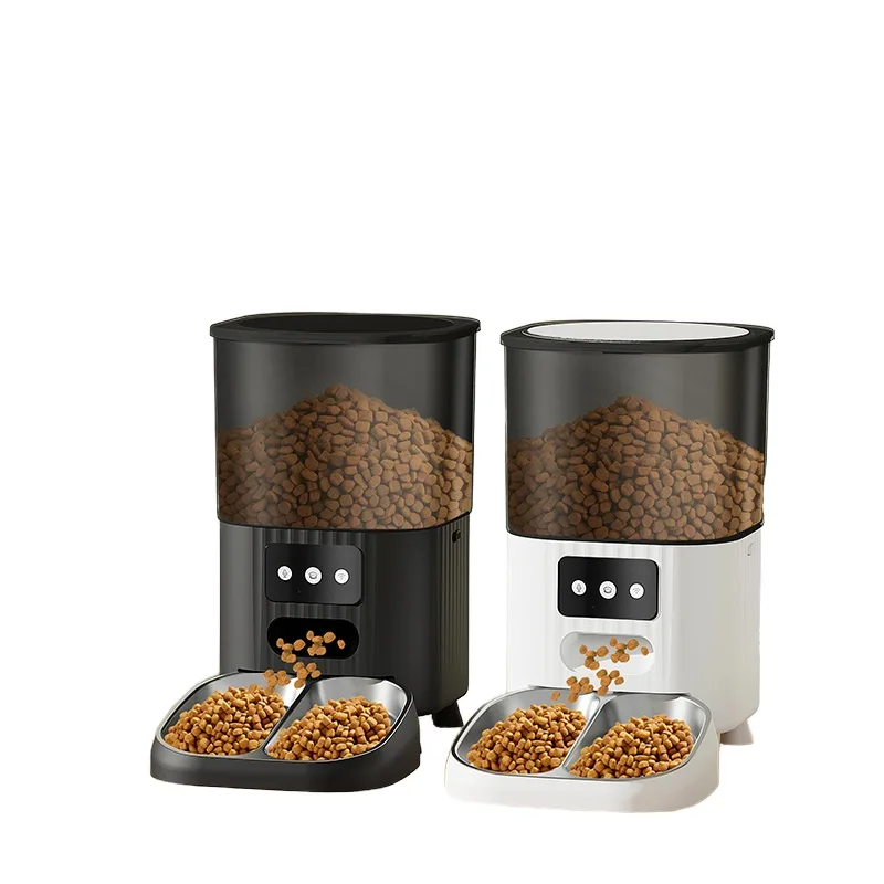 OEM 4.5L Automatic Pet Feeder with Camera WIFI APP Voice Smart Feeder - detail