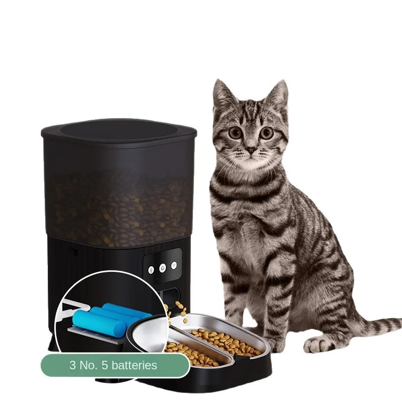 OEM 4.5L Automatic Pet Feeder with Camera WIFI APP Voice Smart Feeder - detail