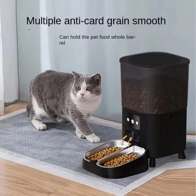 OEM 4.5L Automatic Pet Feeder with Camera WIFI APP Voice Smart Feeder